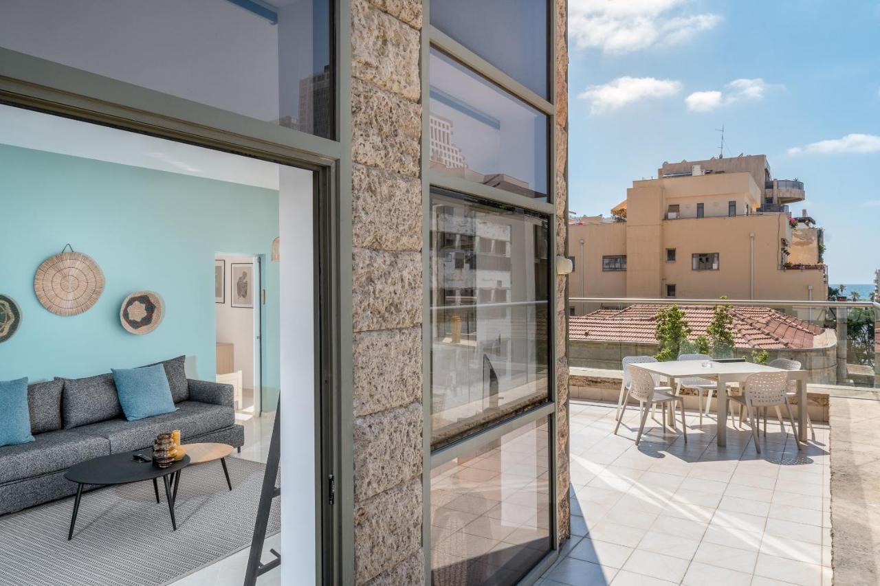 Superbe Apt Avec Terrasse Tres Proche De La Mer ! Тель-Авив Экстерьер фото