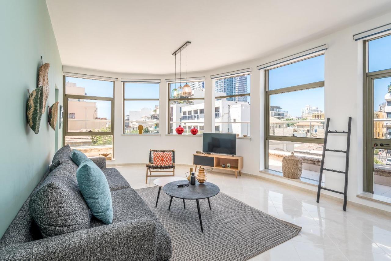 Superbe Apt Avec Terrasse Tres Proche De La Mer ! Тель-Авив Экстерьер фото